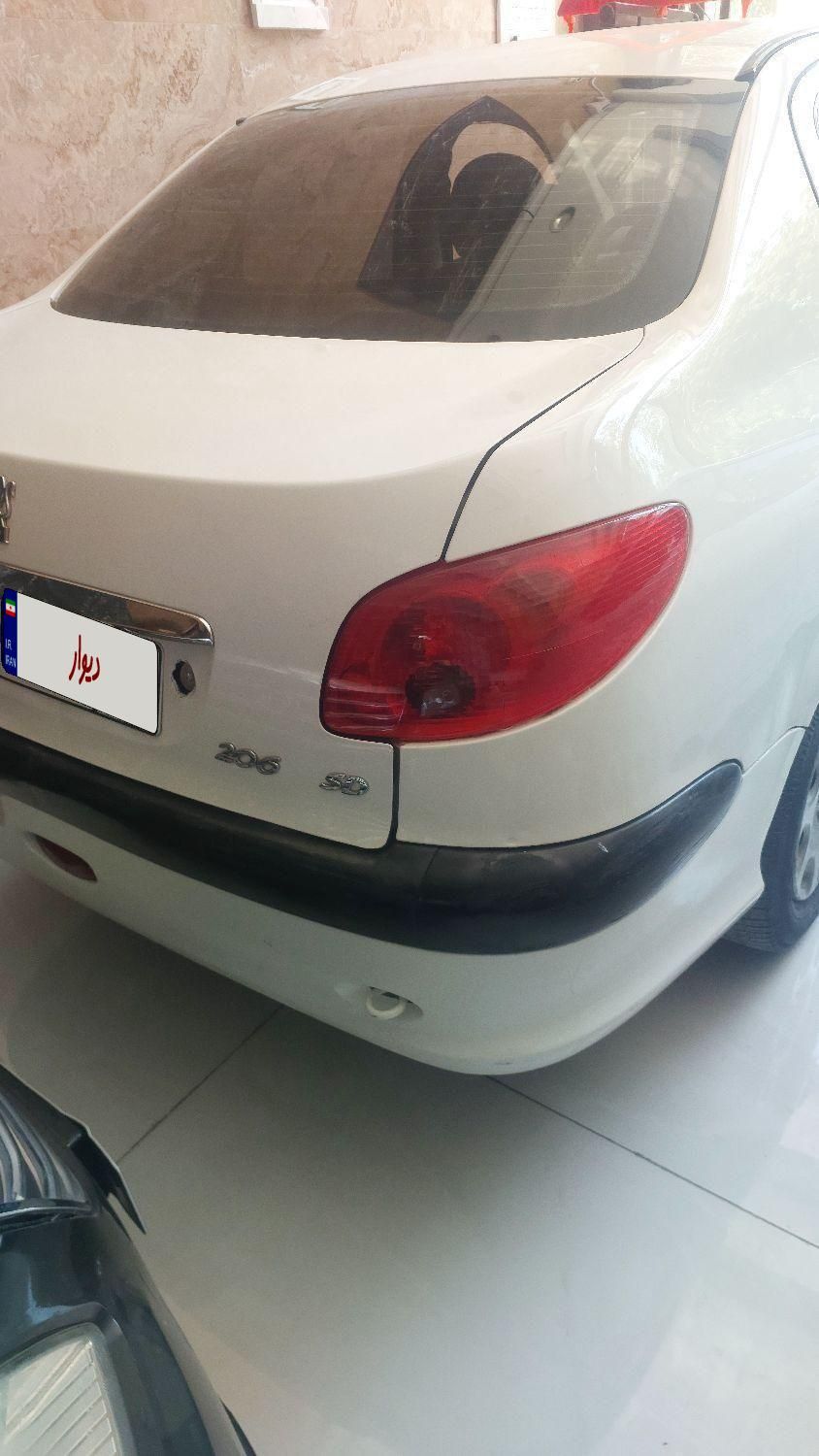 پژو ۲۰۶ صندوق دار v9 - 1387