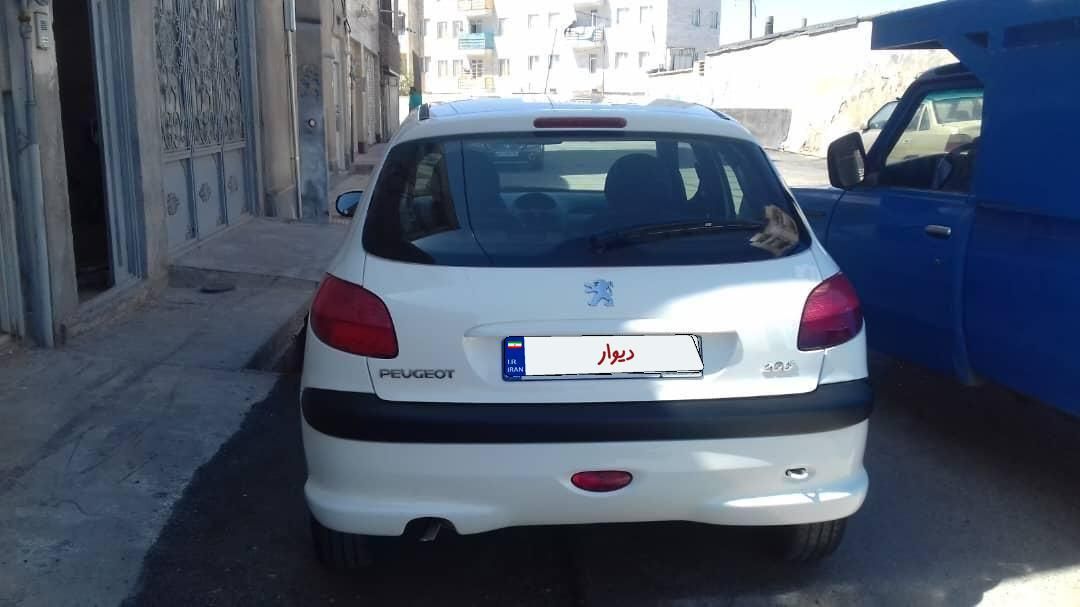 پژو 206 تیپ 2 - 1388