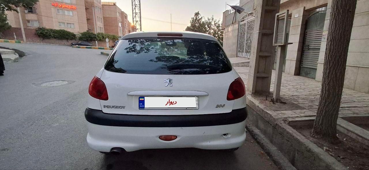 پژو 206 تیپ 3 - 1387