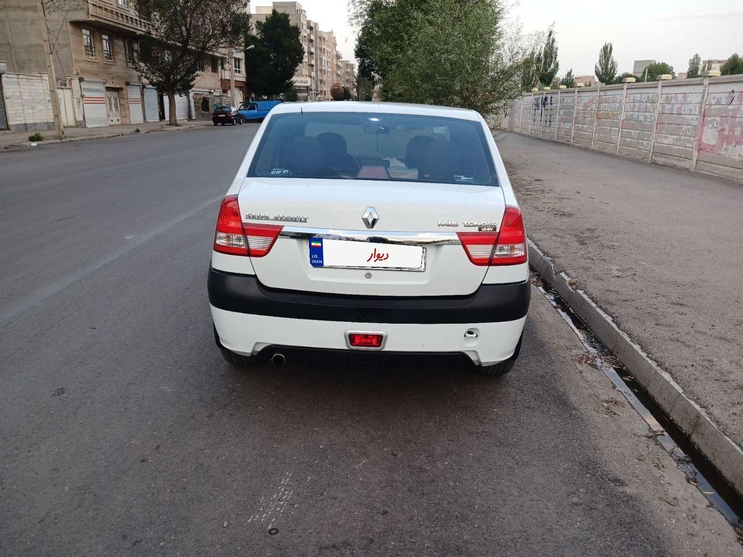 رنو پارس تندر گیربکس JHQ + مولتی مدیا - 1396