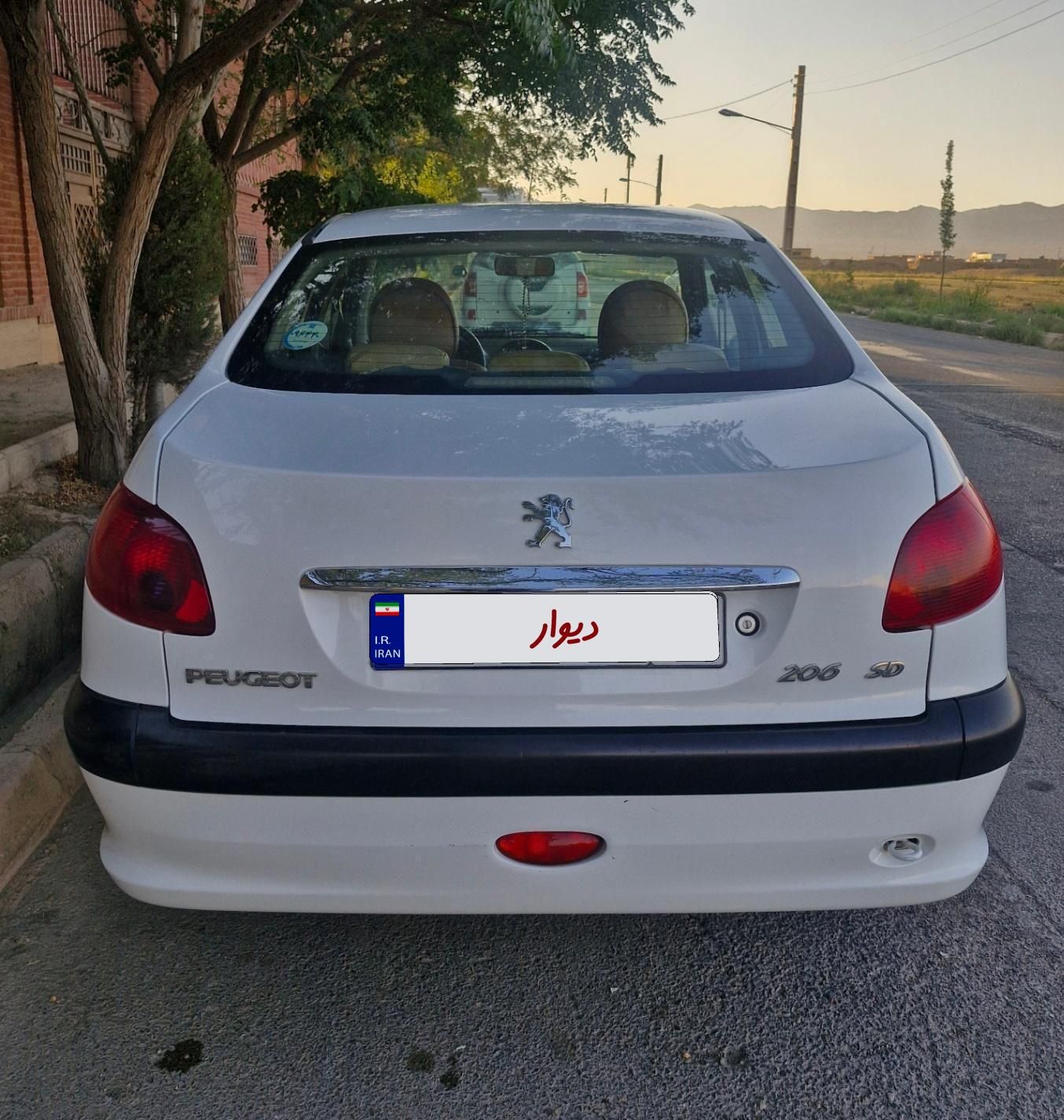 پژو ۲۰۶ صندوق دار v8 - 1399