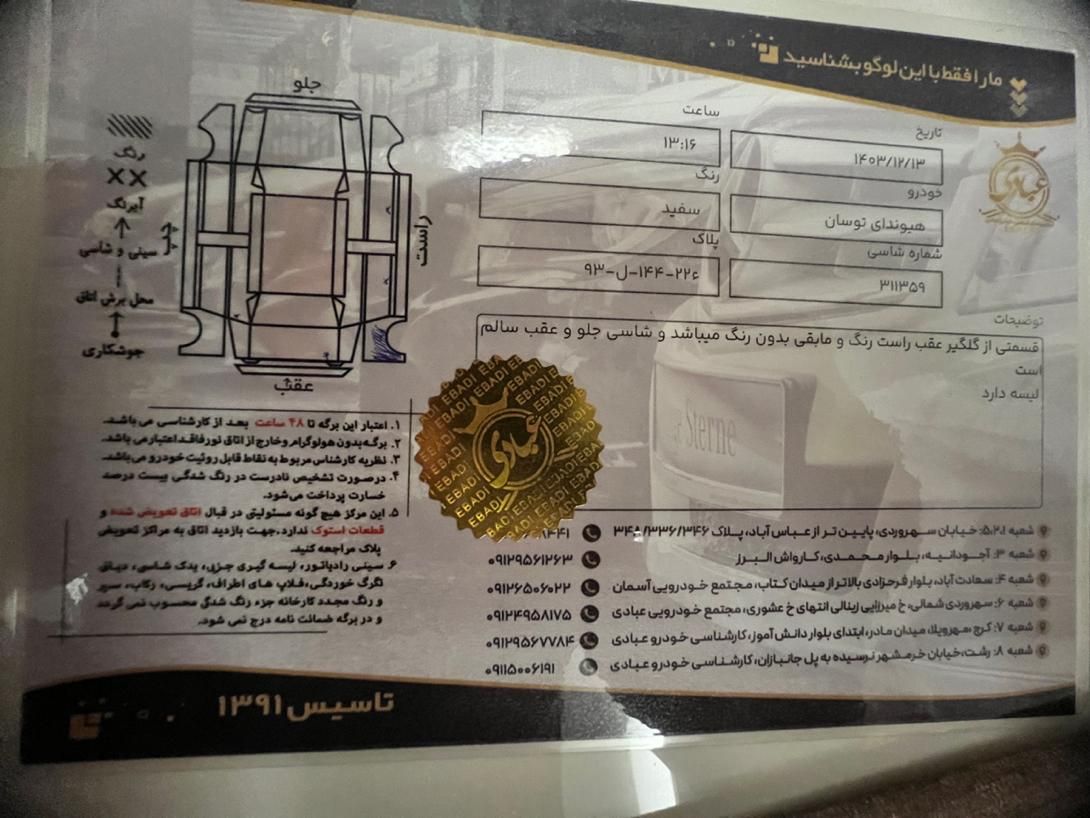 هیوندای توسان جی‌ال‌اس دو دیفرانسیل - 2017