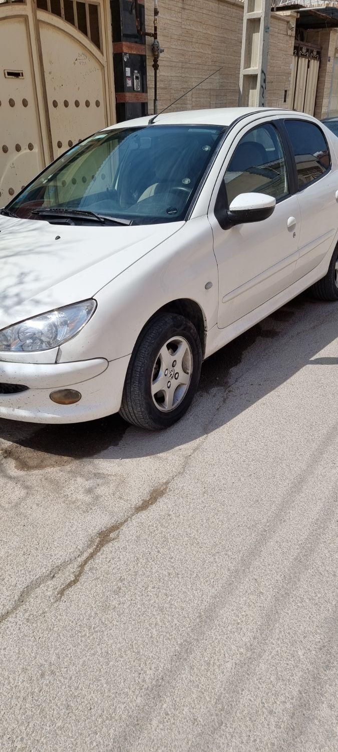 پژو ۲۰۶ صندوق دار v8 - 1388