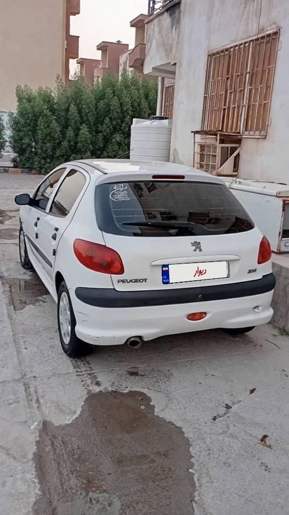 پژو 206 تیپ 2 - 1396