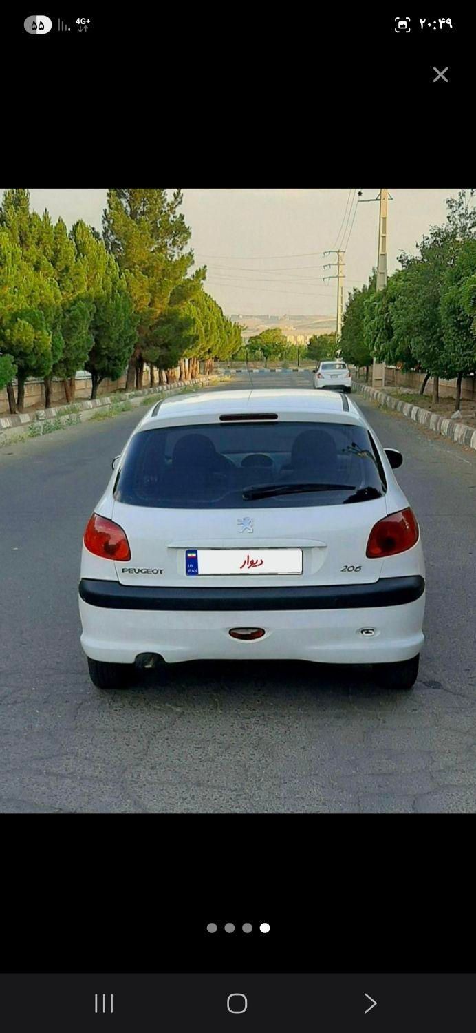 پژو 206 تیپ 5 - 1396