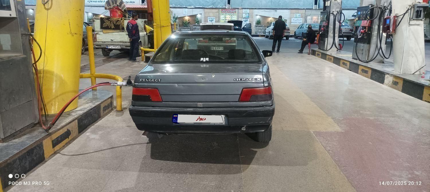 پژو 405 SLX دوگانه سوز XU7 - 1388