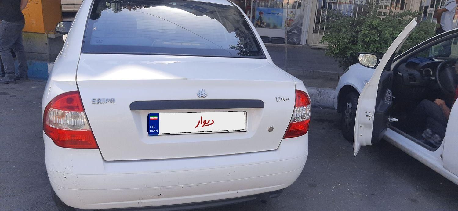 تیبا صندوق دار LX دوگانه سوز - 1395