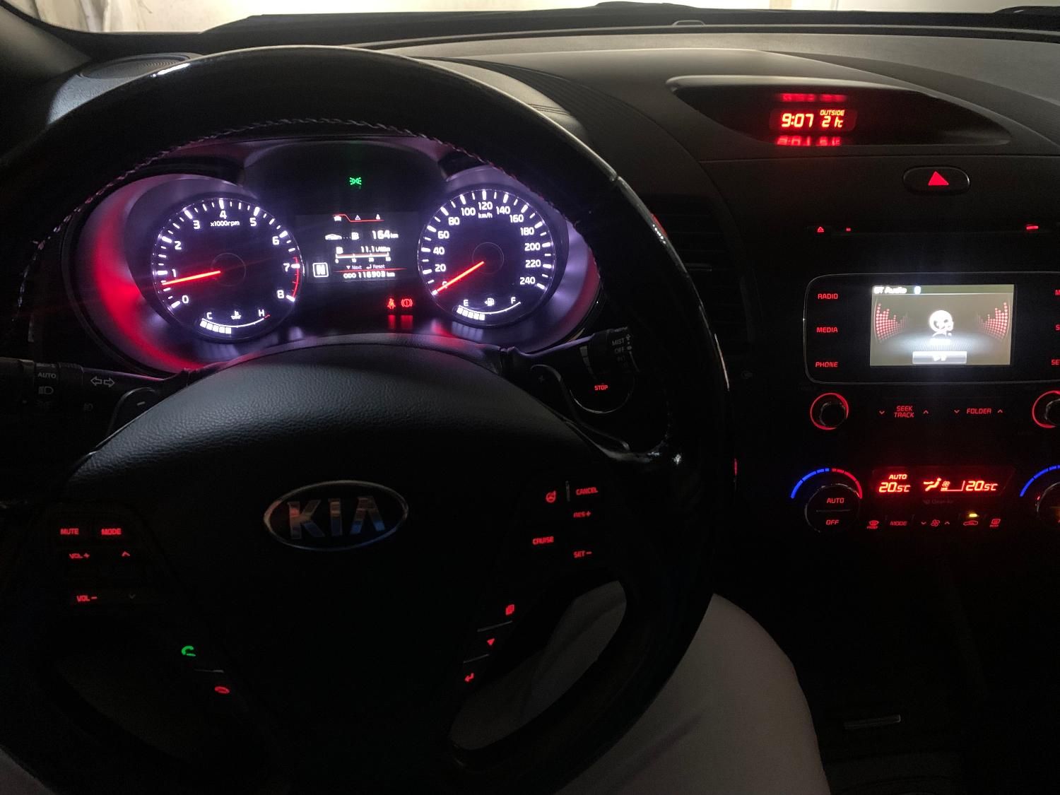 کیا سراتو 2.0 لیتر اتوماتیک GT لاین - 2014