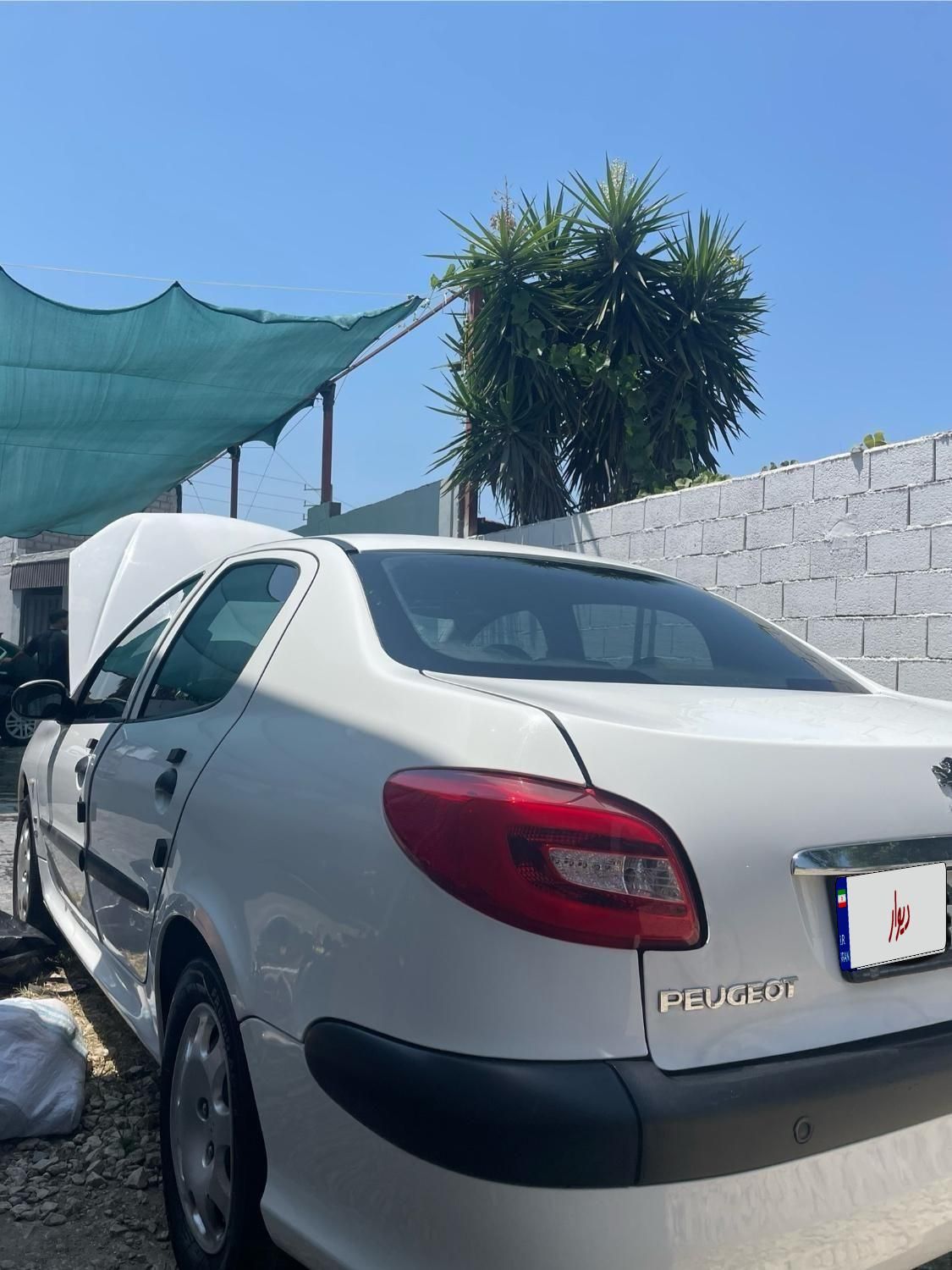 پژو ۲۰۶ صندوق دار v8 - 1395