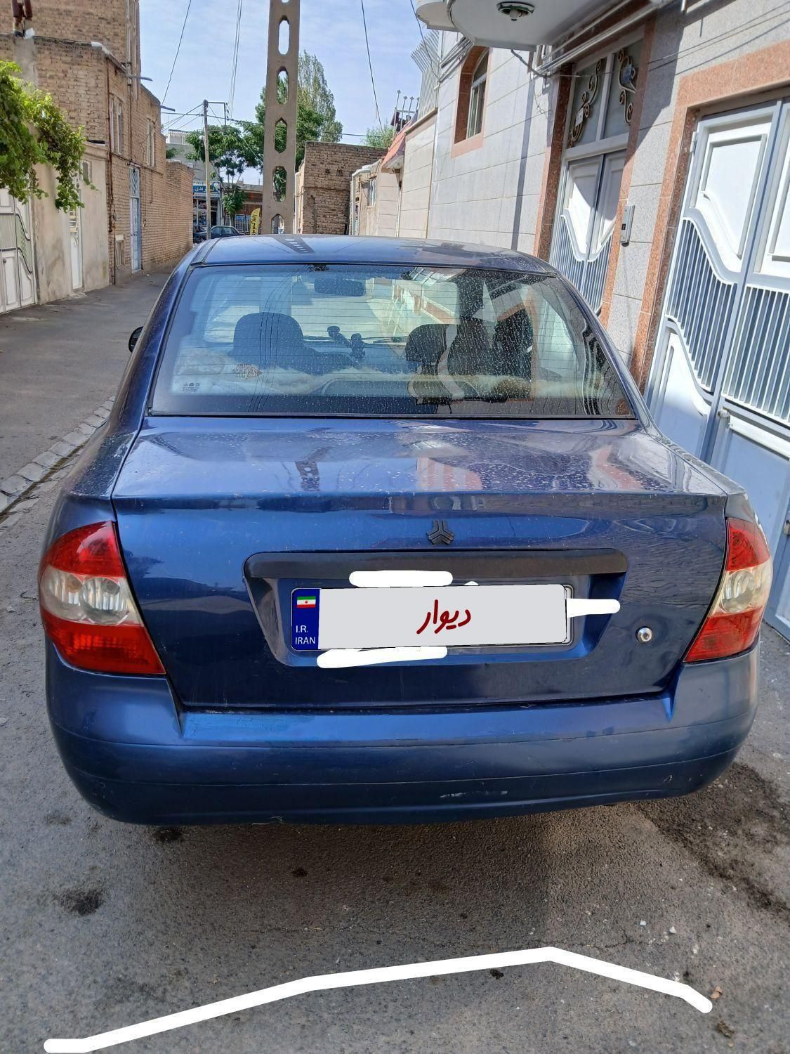 تیبا صندوق دار EX - 1391
