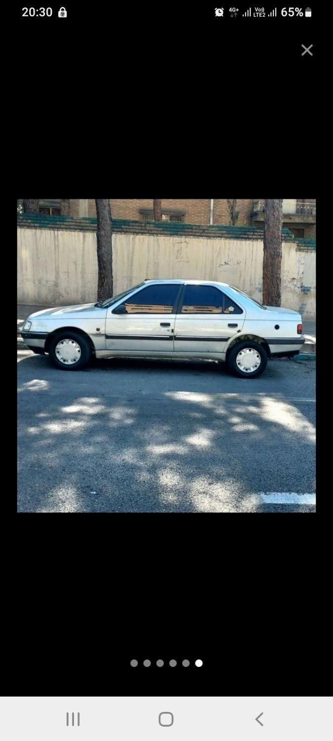پژو 405 GLX - دوگانه سوز - 1386