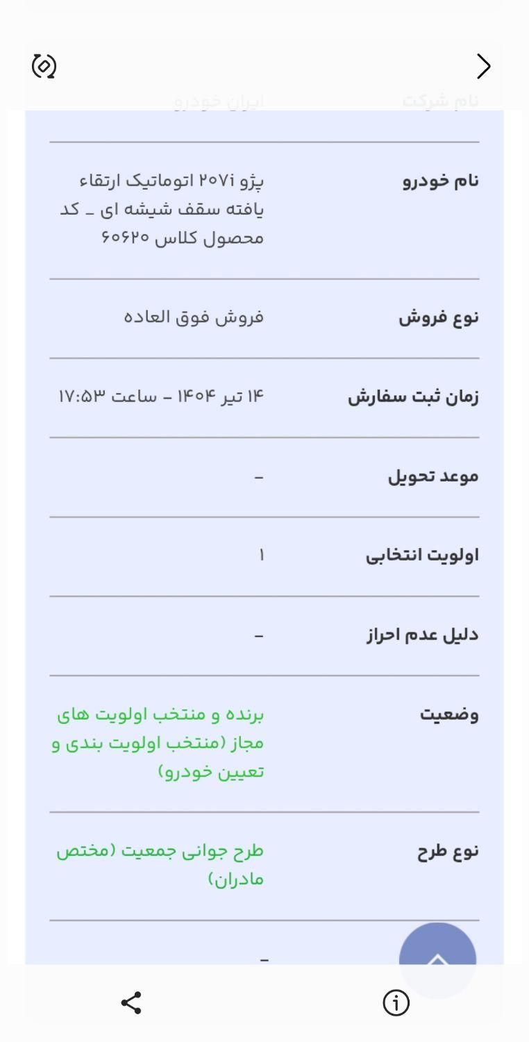 خودرو پژو، 207 آگهی ann_19496233