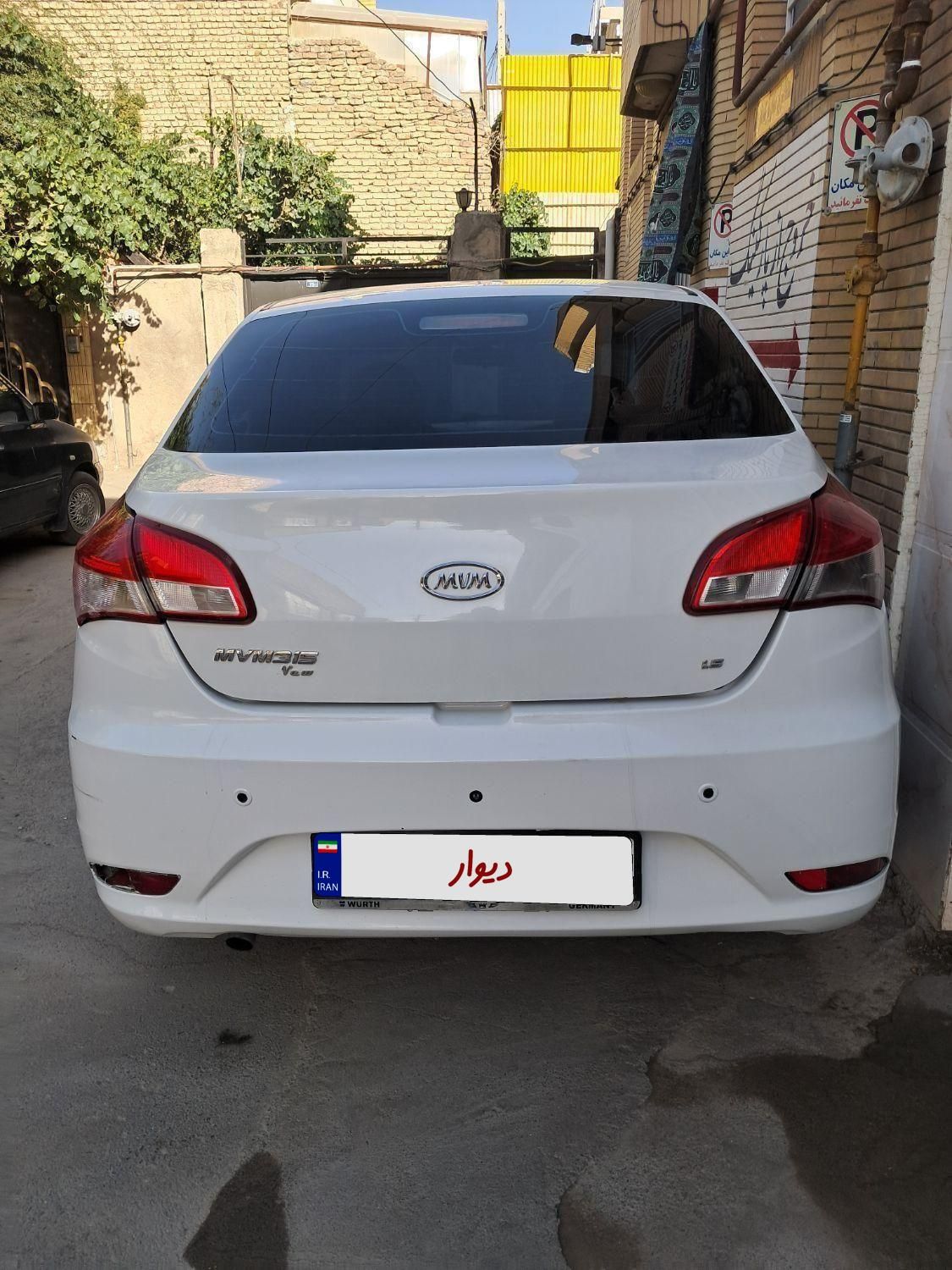 ام وی ام 315 صندوقدار اسپرت دنده‌ای - 1394