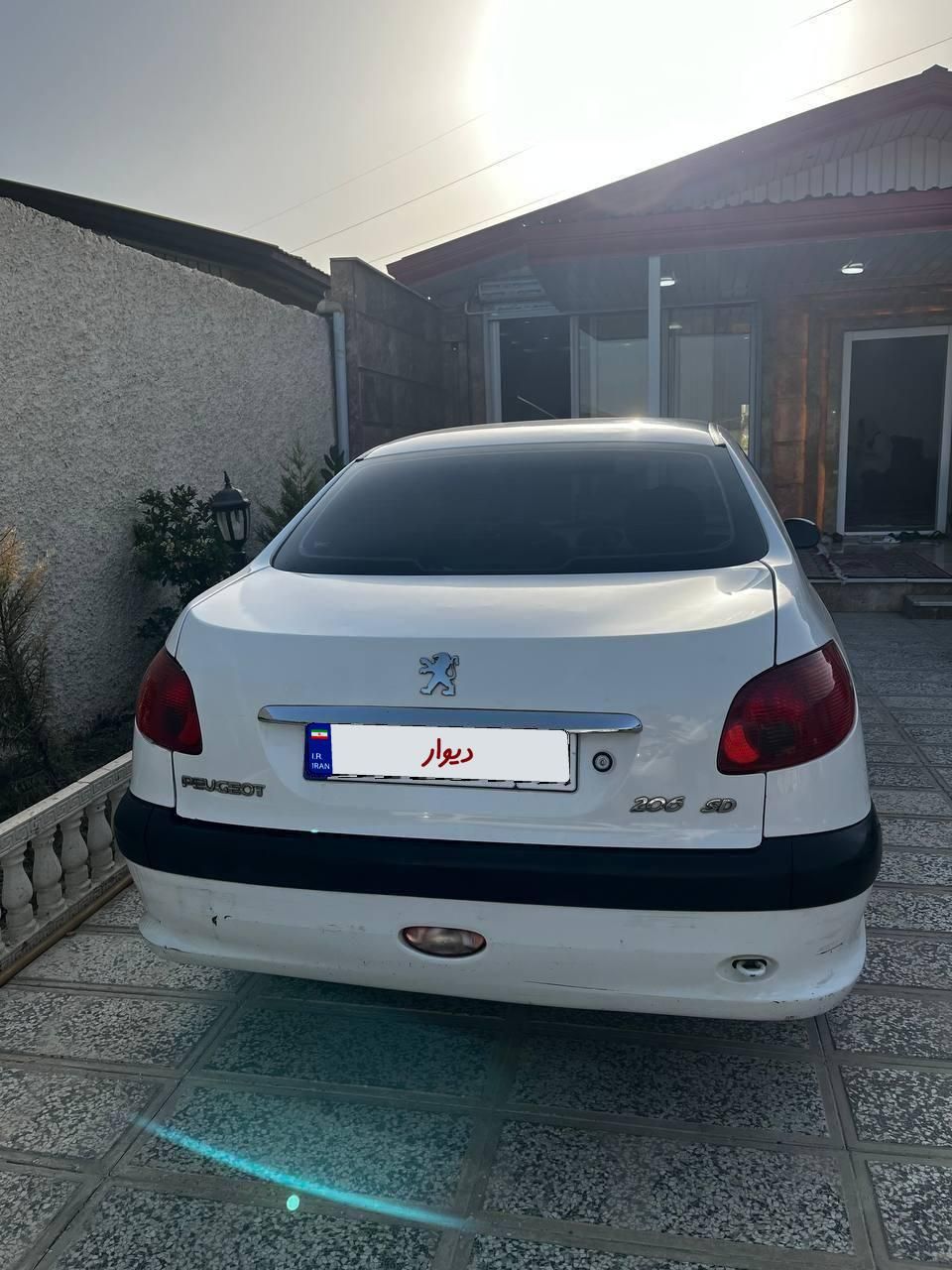پژو ۲۰۶ صندوق دار v20 - 1390