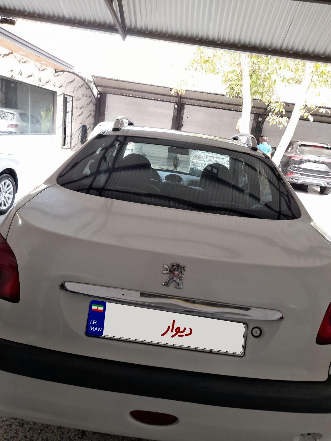 پژو ۲۰۶ صندوق دار v8 - 1387