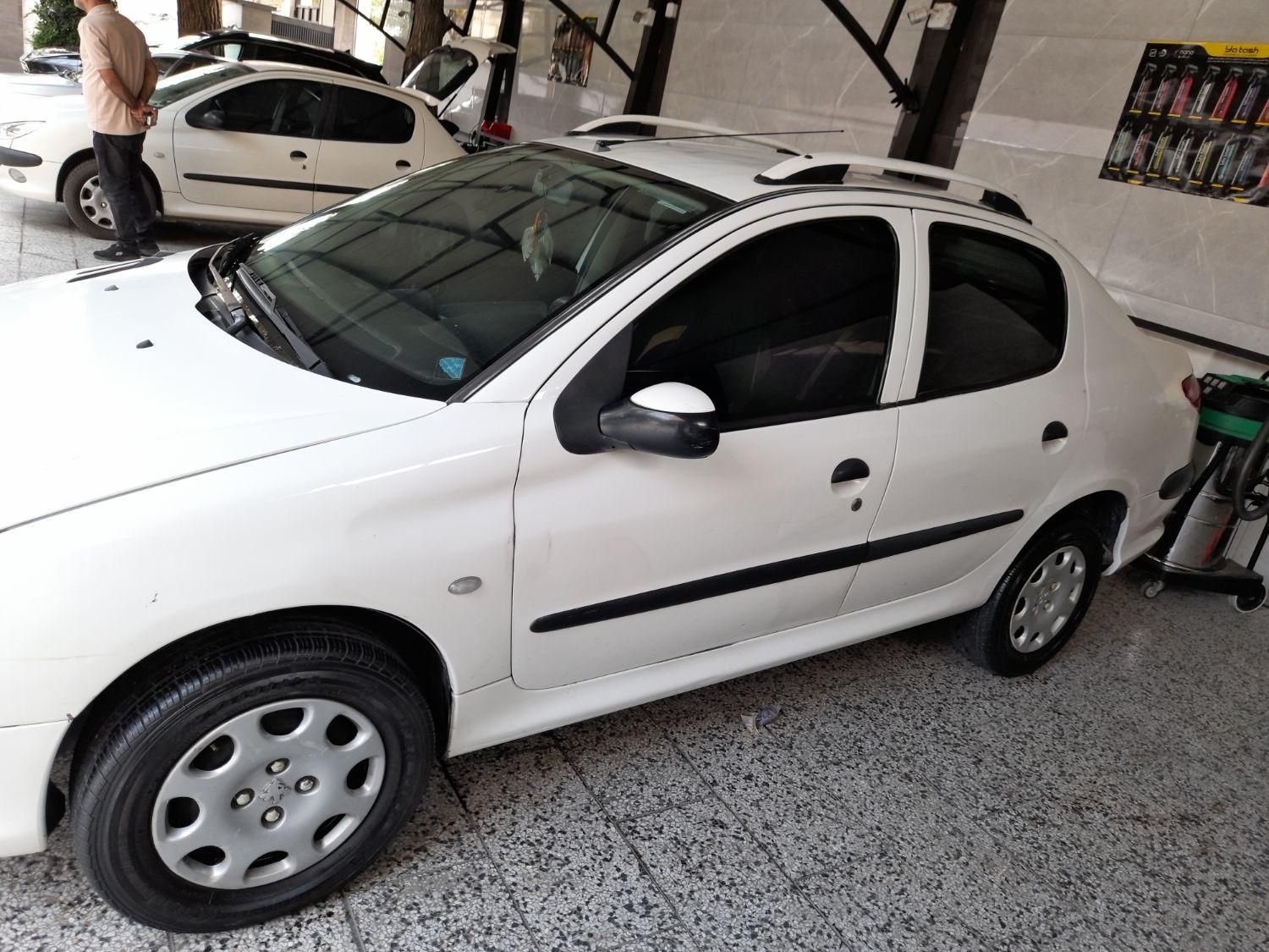 پژو ۲۰۶ صندوق دار v8 - 1387