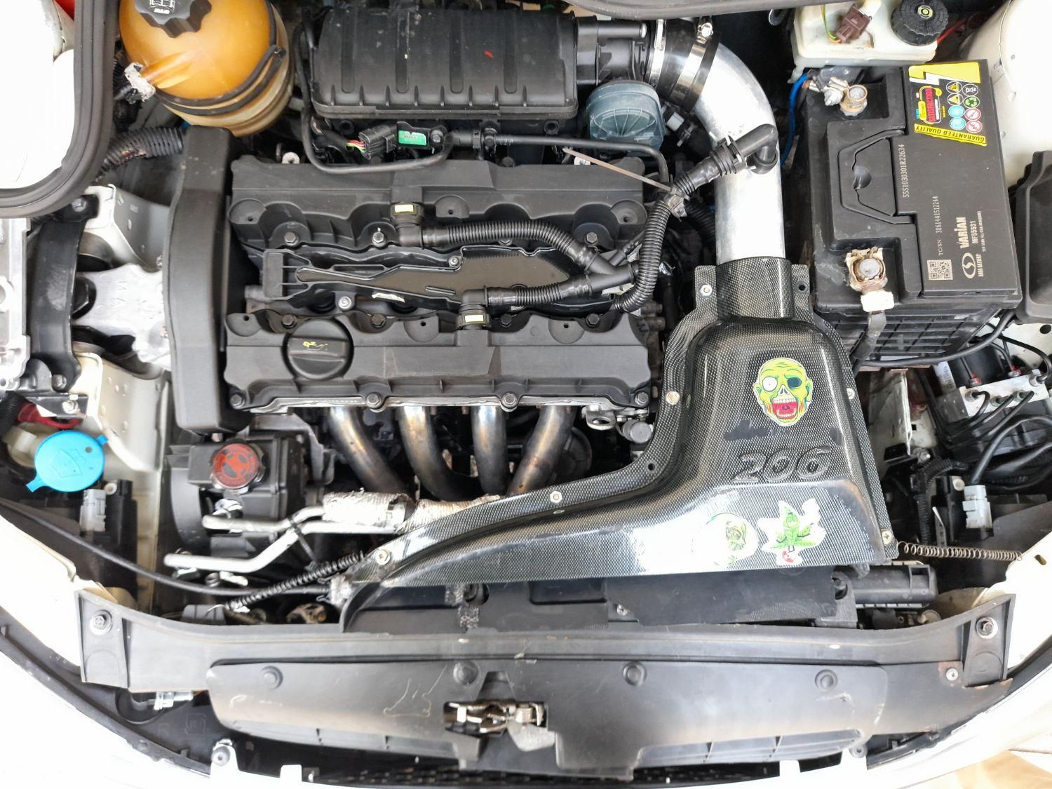 پژو ۲۰۶ صندوق دار v8 - 1387