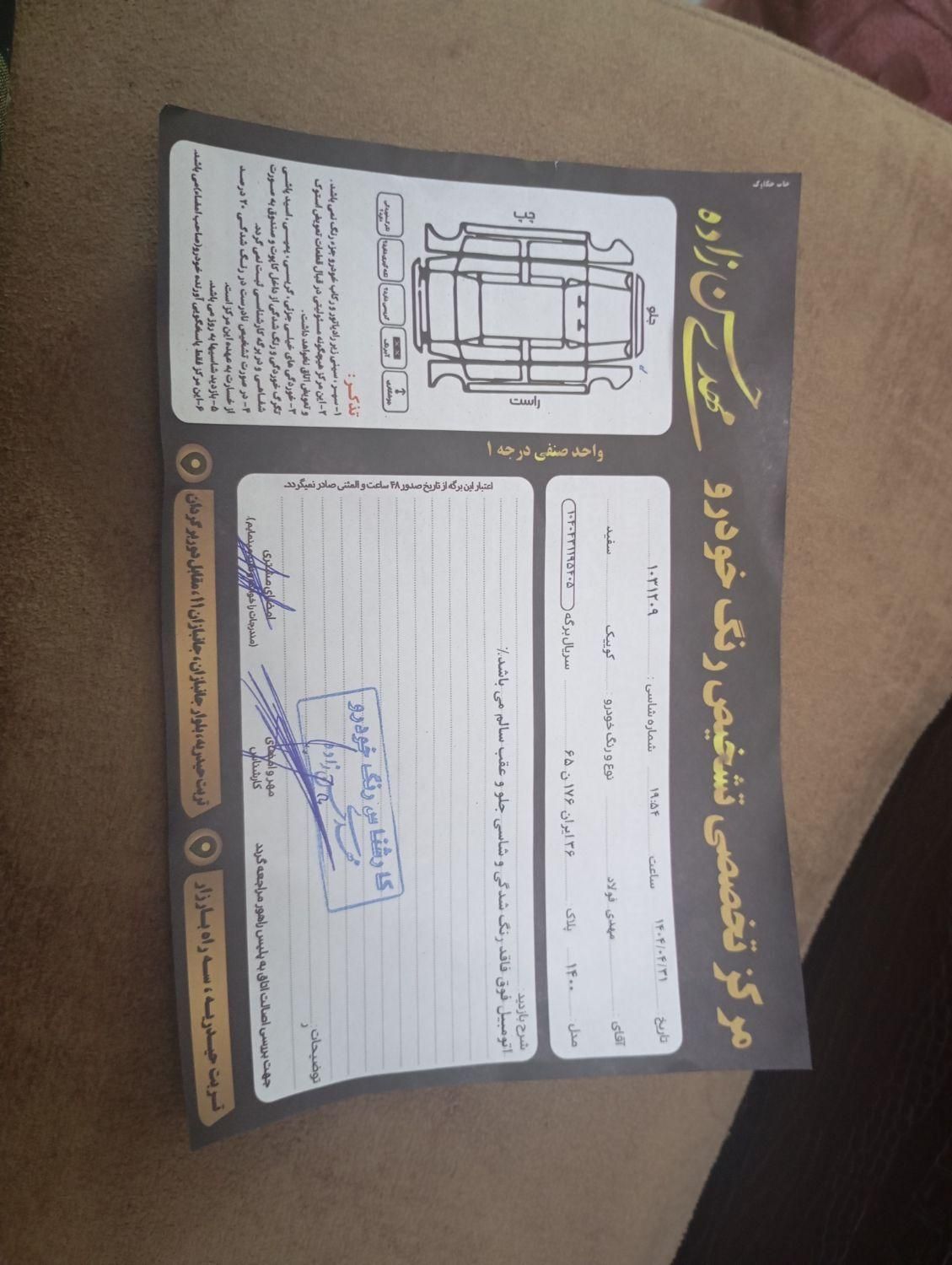 کوییک R دنده‌ای - 1400
