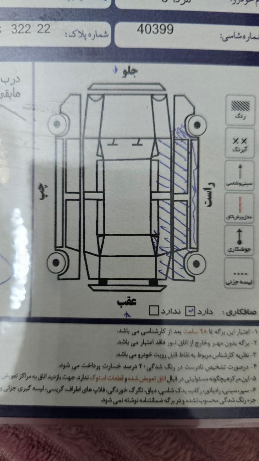 مزدا 3 جدید صندوق دار (مونتاژ) تیپ 1 - 1389