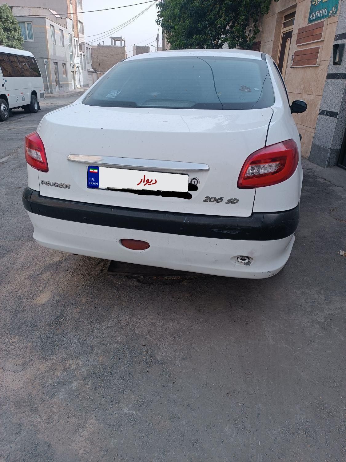 پژو 206 تیپ 5 - 1391