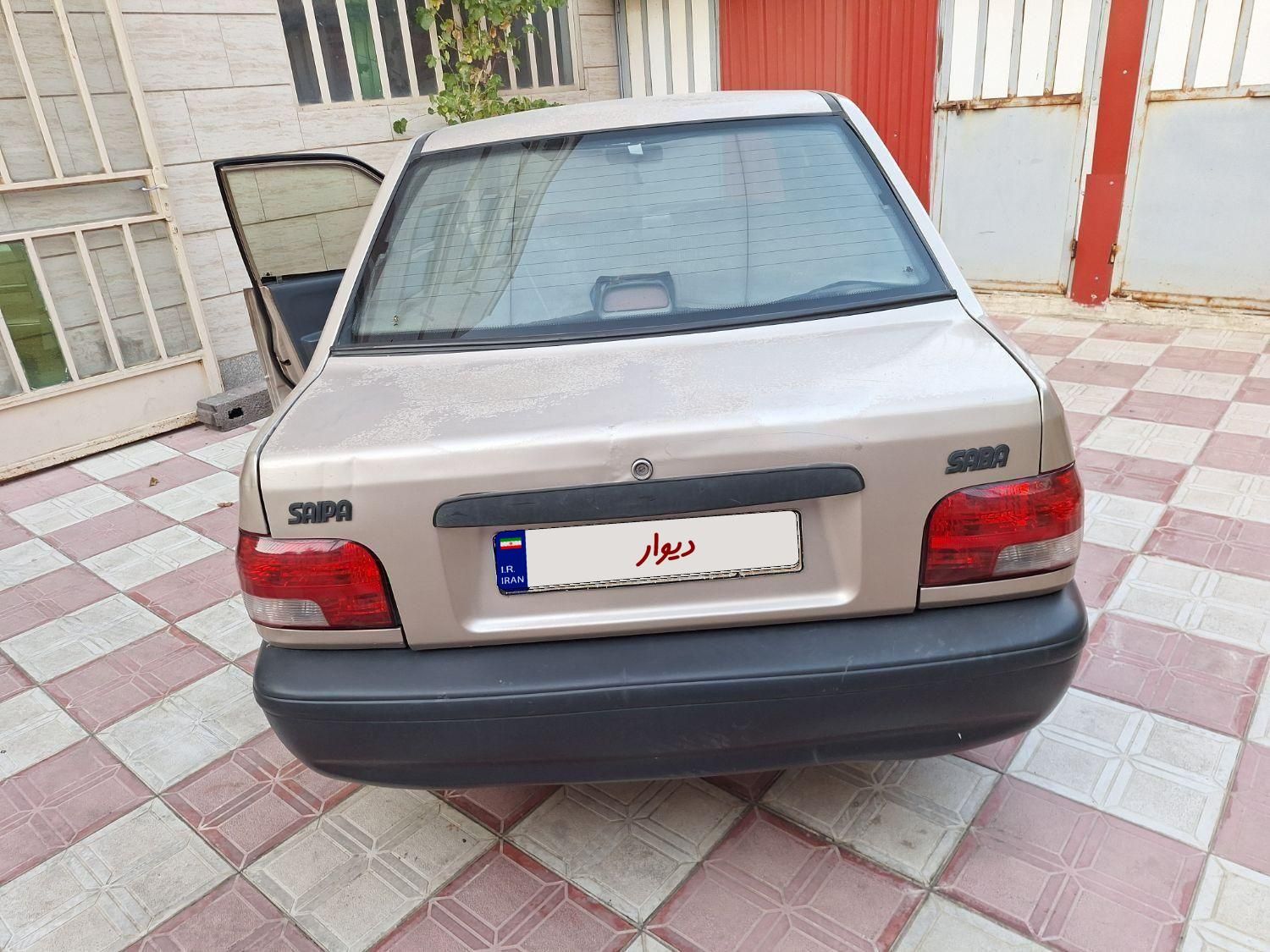 پراید صبا بنزینی - 1387