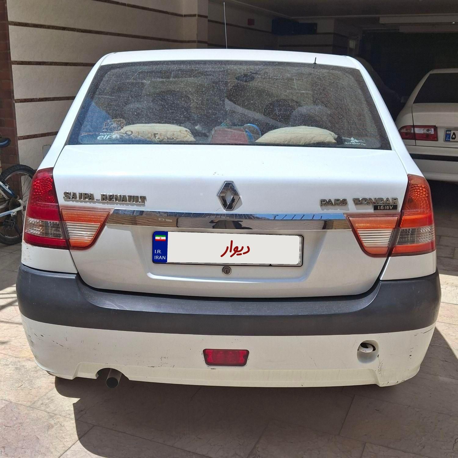 رنو پارس تندر گیربکس JHQ + مولتی مدیا - 1394