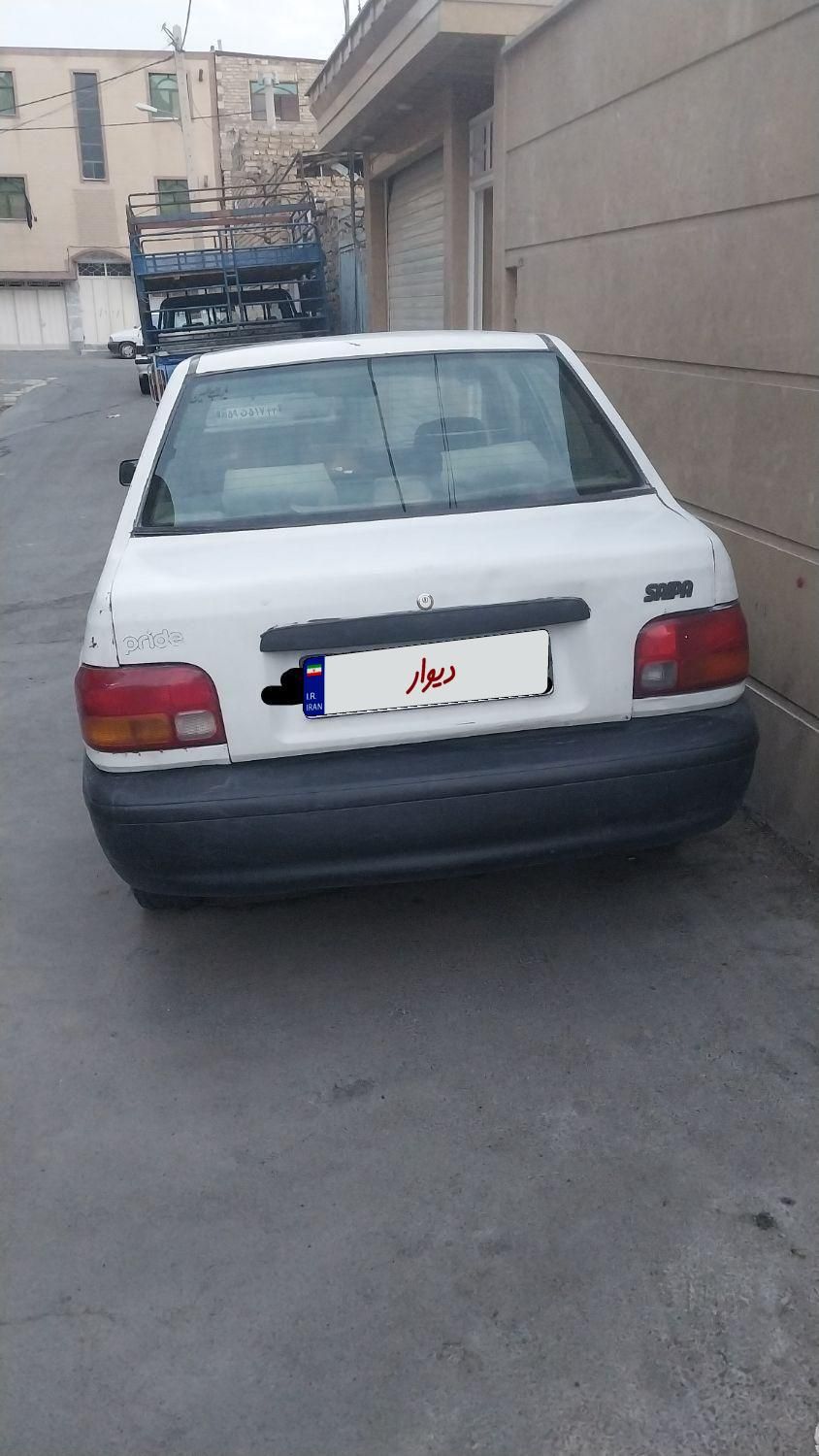 پراید صبا بنزینی - 1382