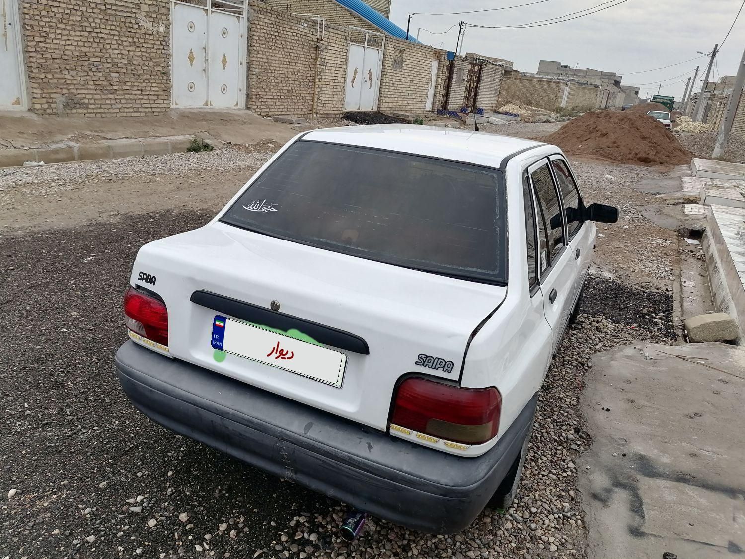 پراید صبا بنزینی - 1387