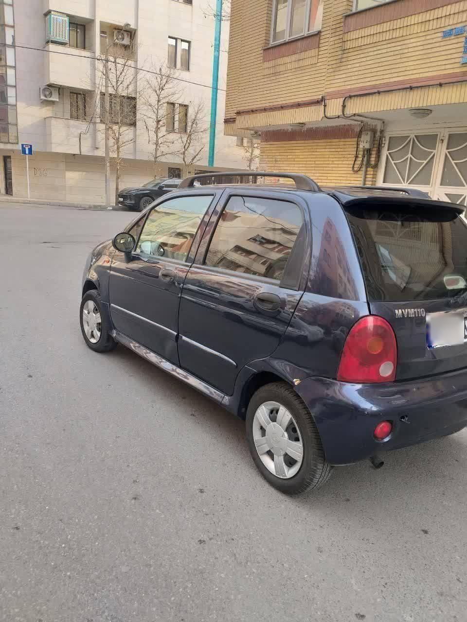 ام وی ام 110 چهار سیلندر دنده ای - 1393