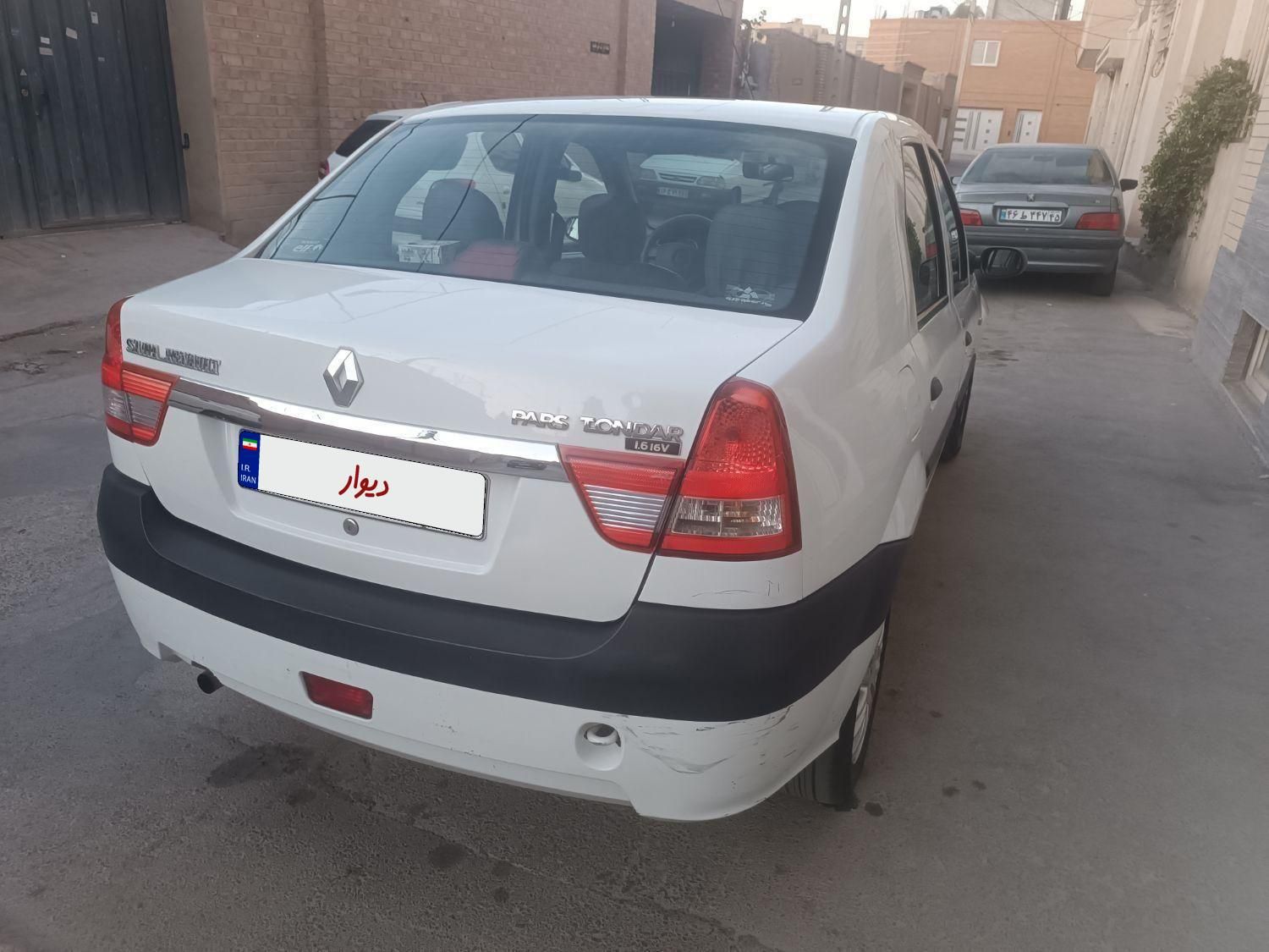 رنو پارس تندر گیربکس JHQ + مولتی مدیا - 1393