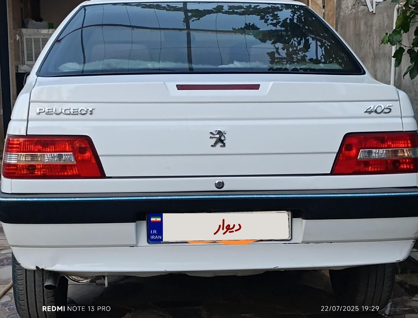 پژو 405 SLX بنزینی TU5 - 1399
