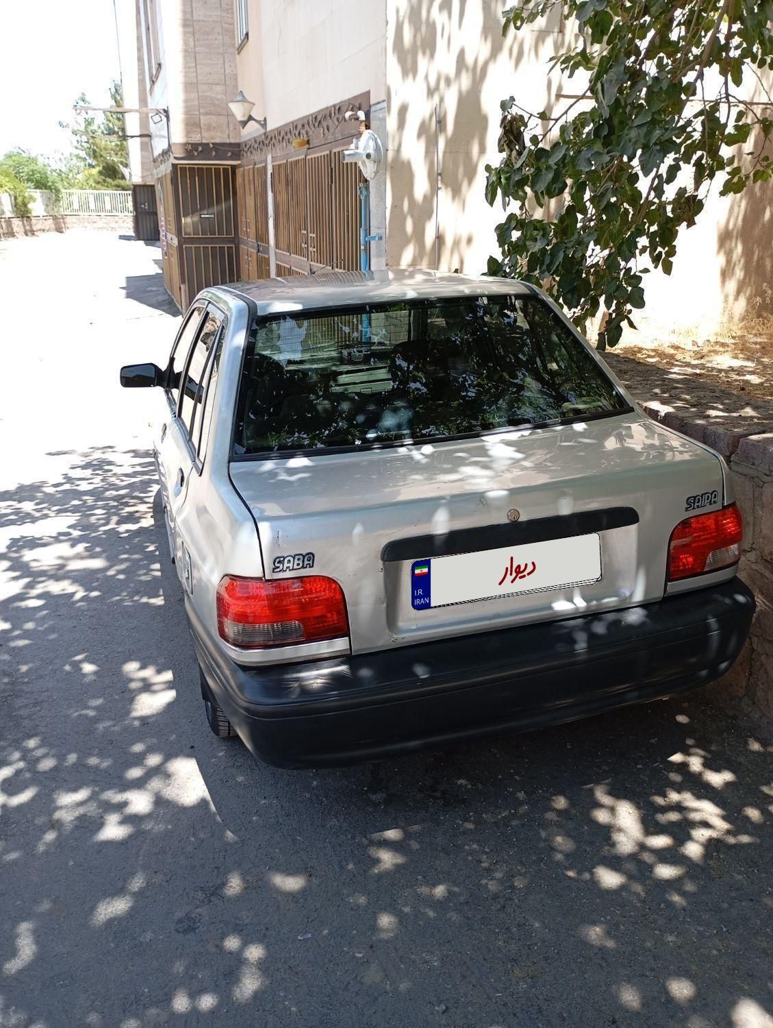 پراید صبا بنزینی - 1386