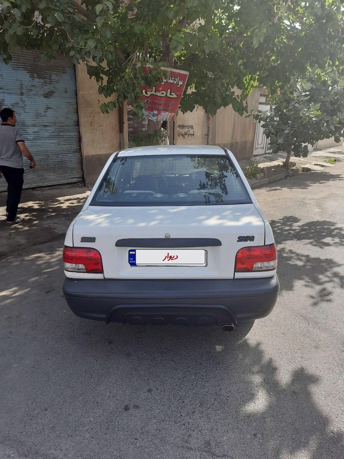 پراید صبا بنزینی - 1386
