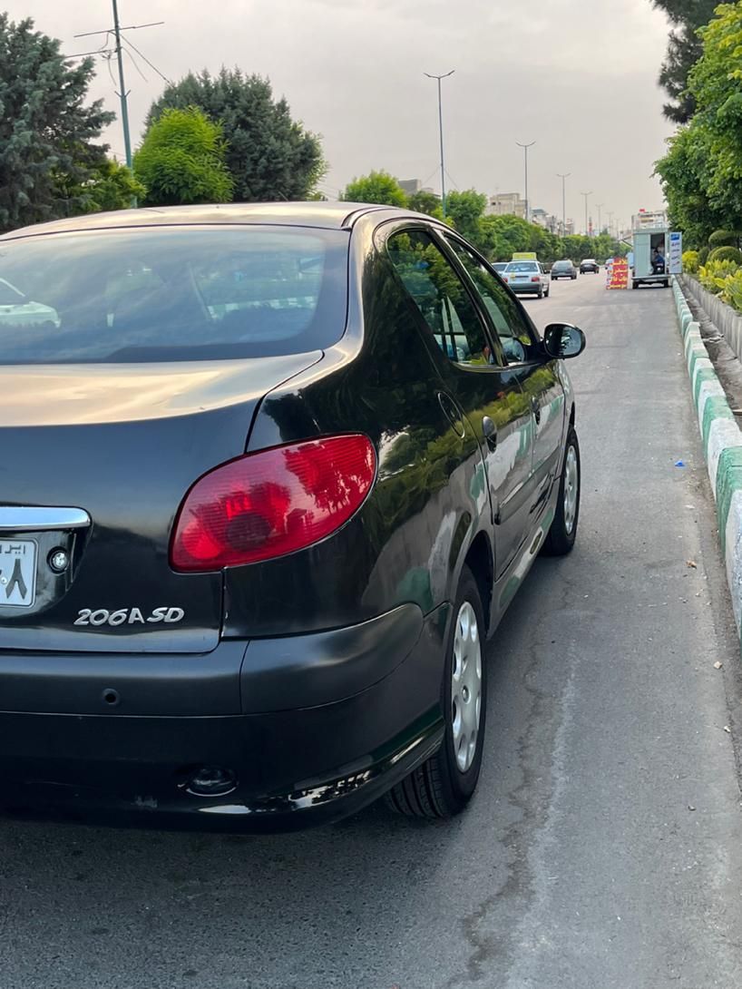 پژو ۲۰۶ صندوق دار v9 - 1386