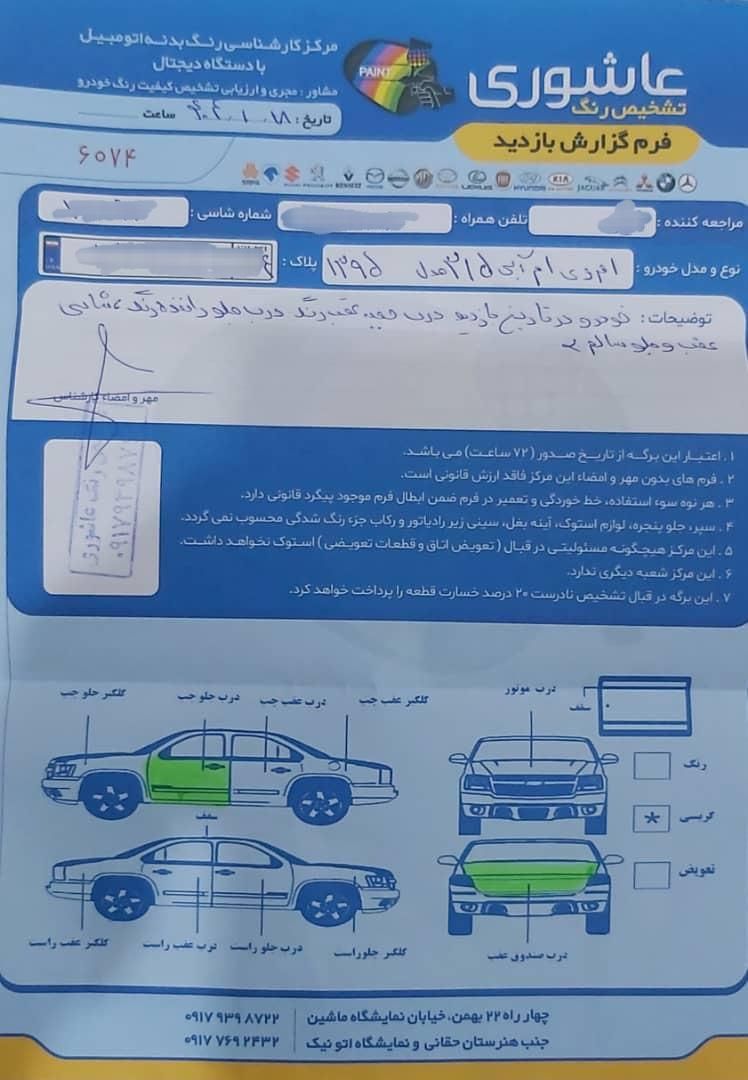 ام وی ام 315 هاچ بک اسپرت لاکچری - 1395