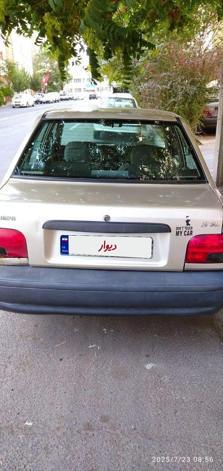 پراید صبا بنزینی - 1386