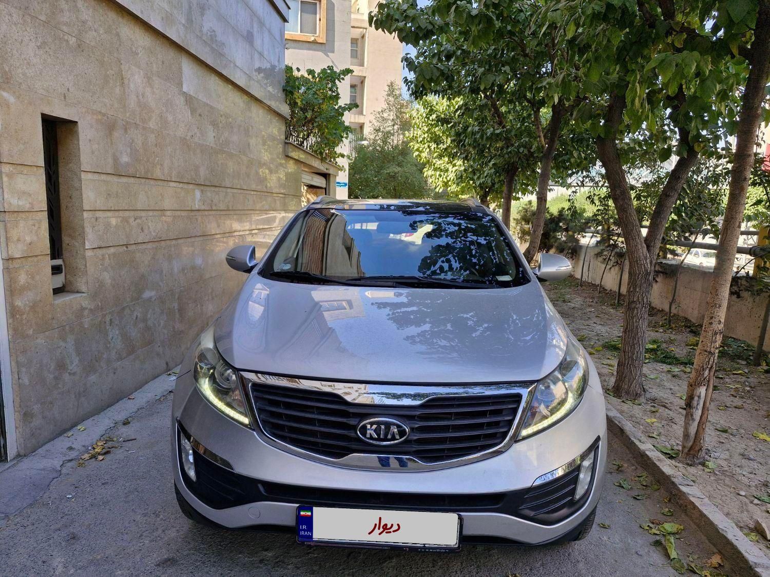کیا اسپورتیج 4 سیلندر فول 2400cc - 2012