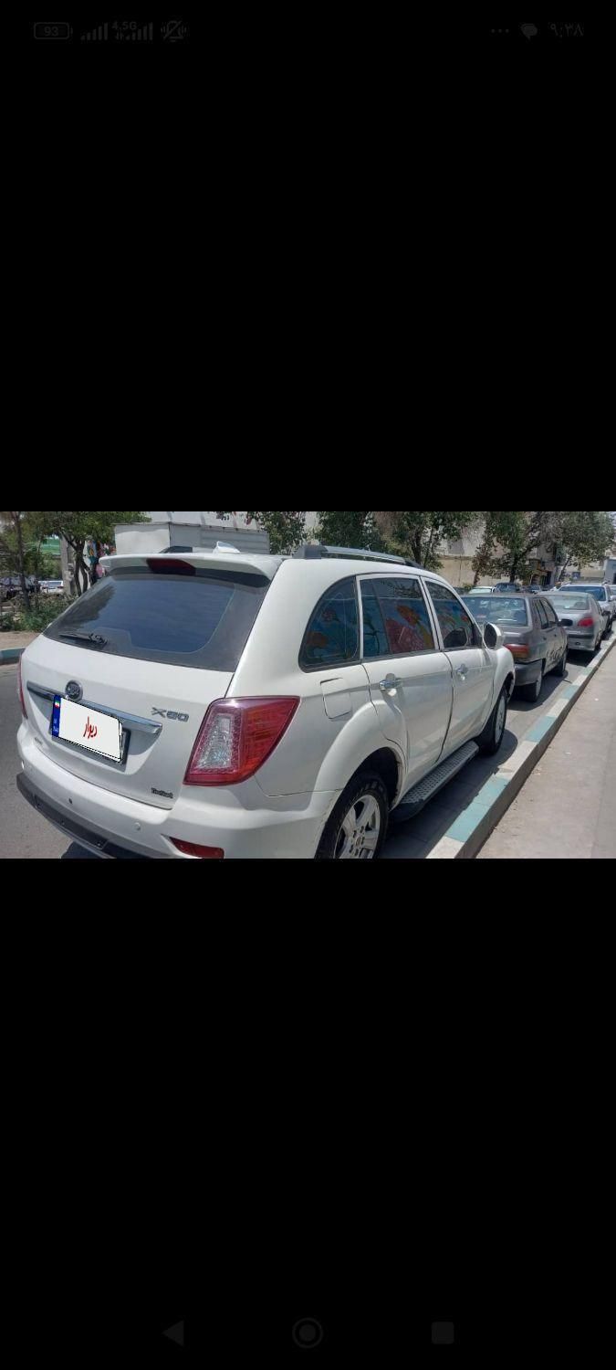 لیفان X60 دنده‌ای - 1393