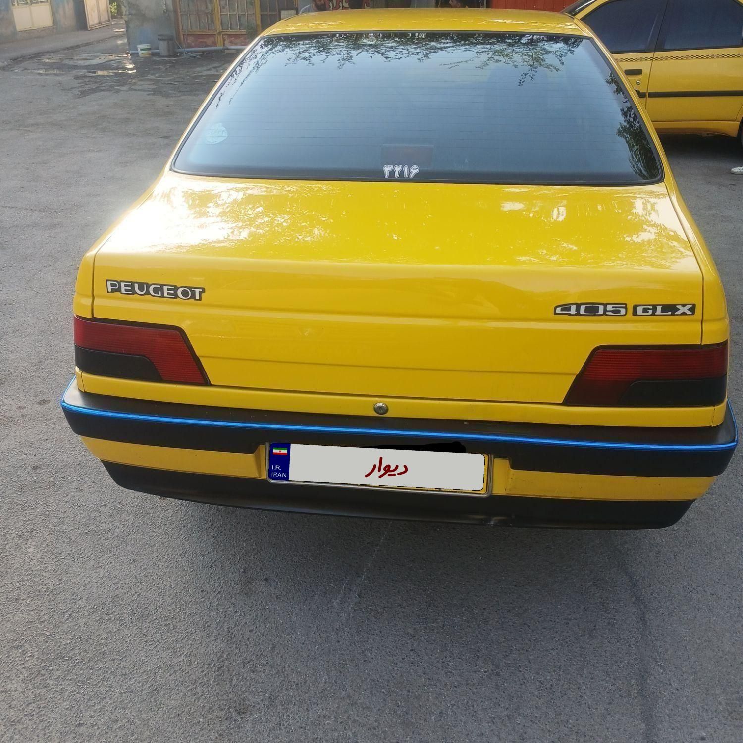 پژو 405 GLX - دوگانه سوز - 1400