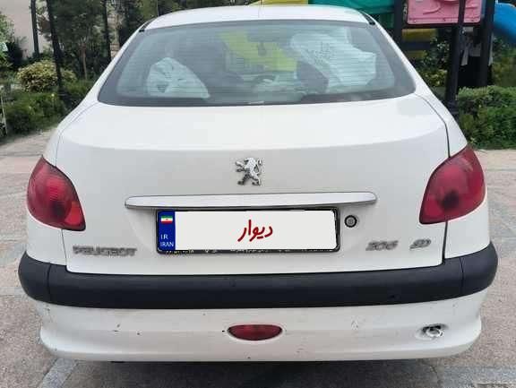 پژو ۲۰۶ صندوق دار v8 - 1397