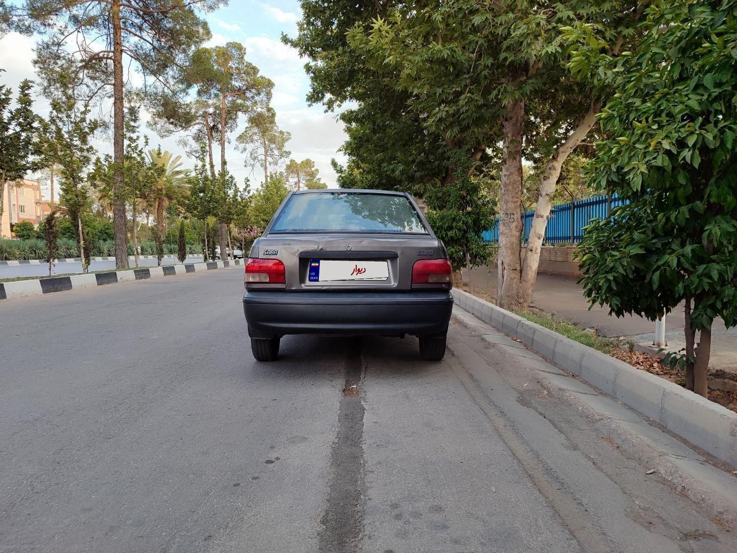 پراید صبا بنزینی - 1387