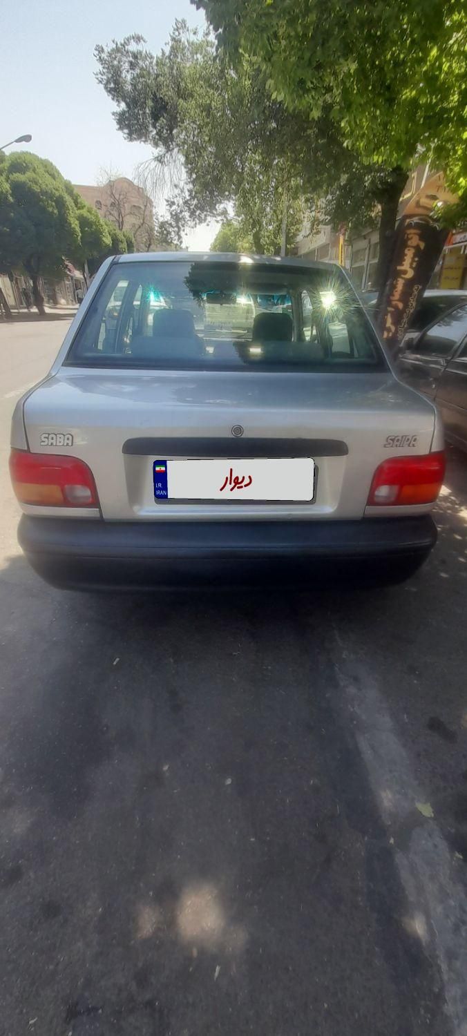 پراید صبا بنزینی - 1386