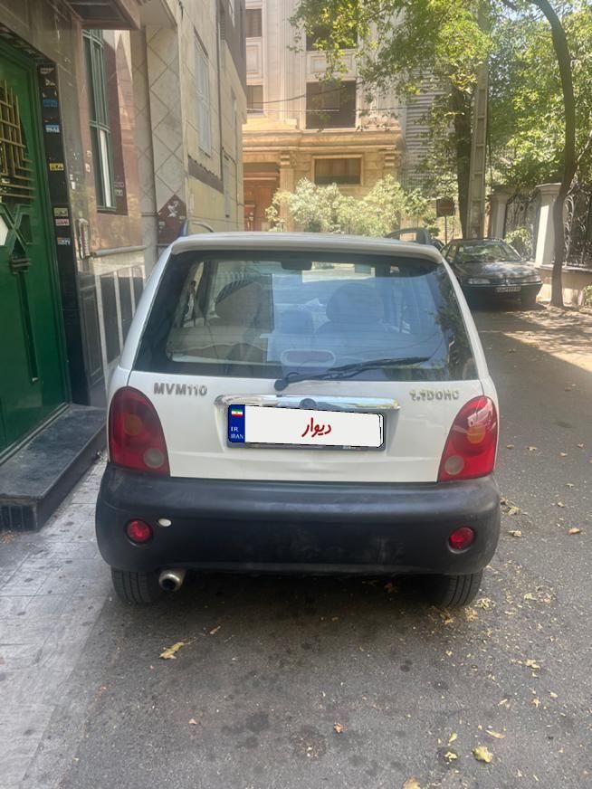 ام وی ام 110 چهار سیلندر دنده ای - 1394