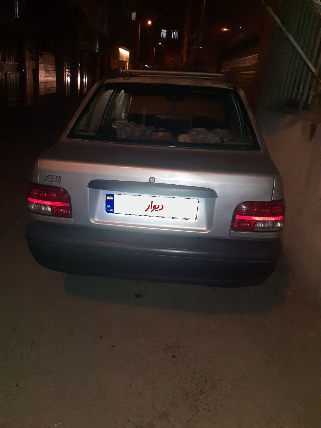 پراید صبا بنزینی - 1386