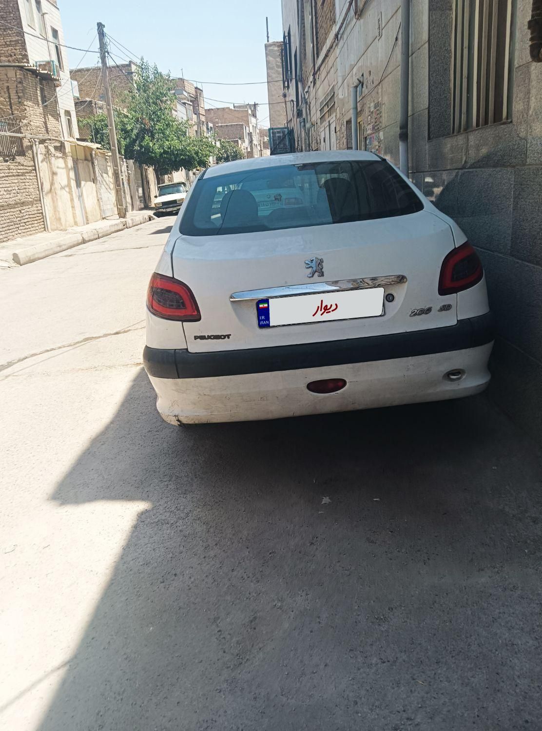 پژو ۲۰۶ صندوق دار v19 - 1387