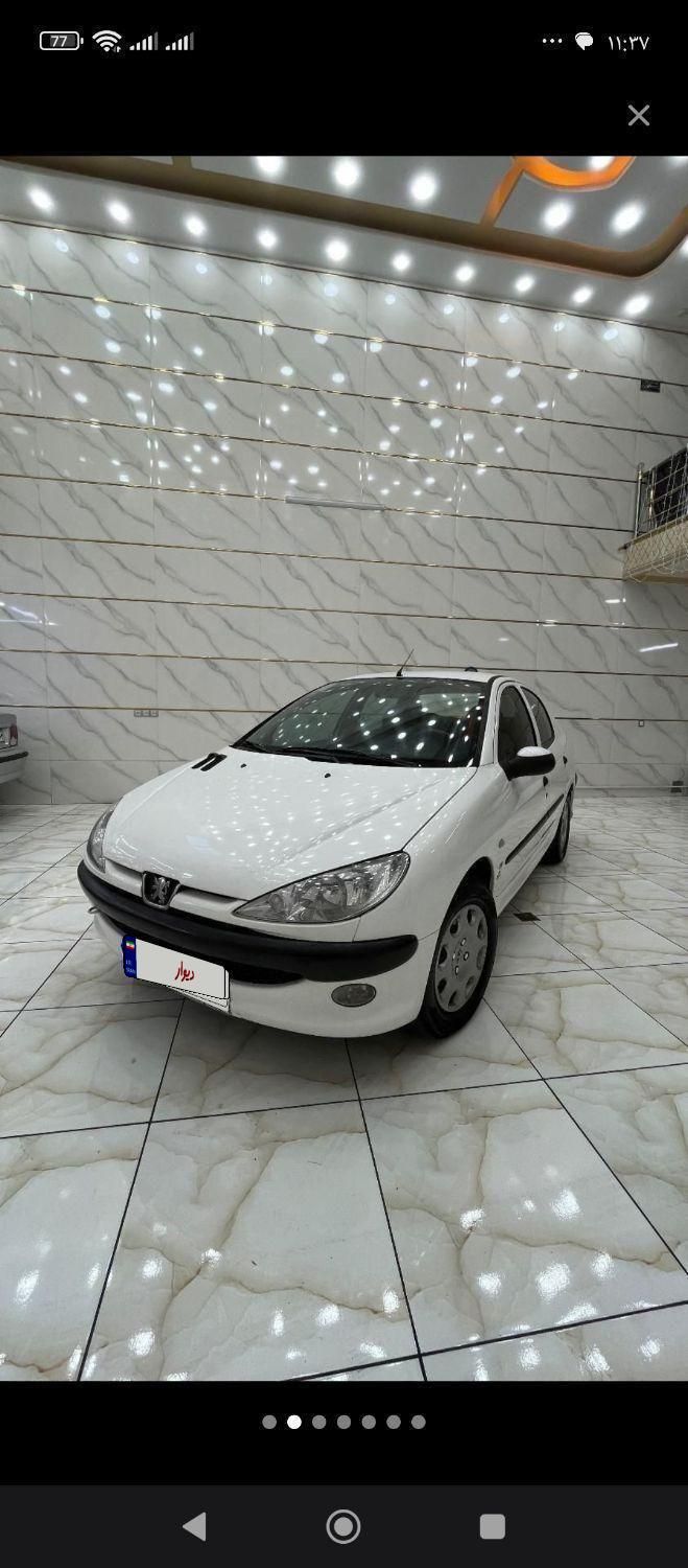 پژو ۲۰۶ صندوق دار v8 - 1396