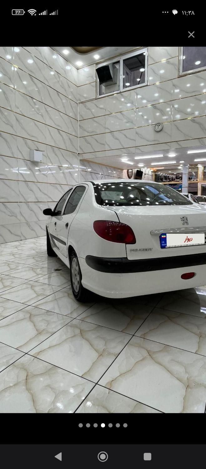 پژو ۲۰۶ صندوق دار v8 - 1396