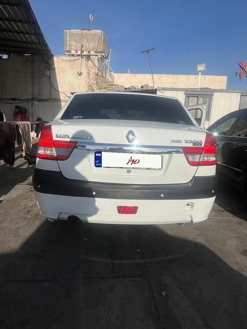 رنو پارس تندر گیربکس JHQ + مولتی مدیا - 1394