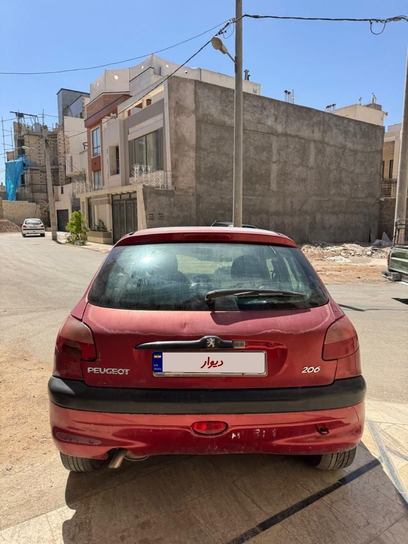 پژو 206 تیپ 2 - 1382