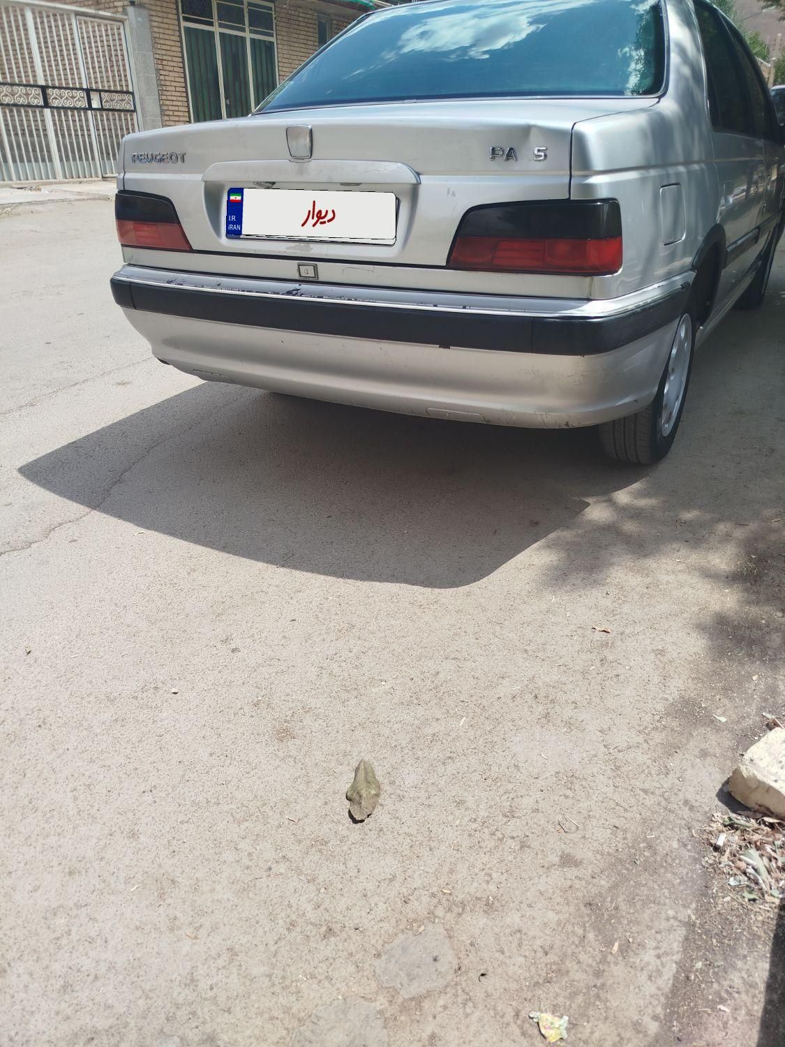پژو پارس دوگانه سوز - 1386